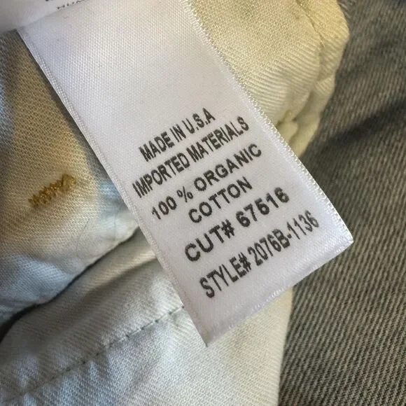 Citizens of Humanity Jeans Womens 28 Gaucho starsign Wide Leg Made USA Denim - Picture 16 of 16